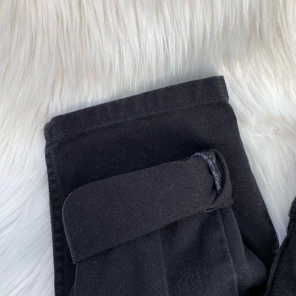 SOLD / VINTAGE • black high waisted jeans - Picture 4 of 8